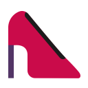High Heeled Shoe Flat icon