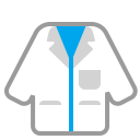 Lab Coat Flat icon