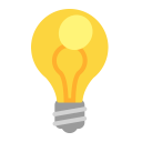 Light-Bulb-Flat icon