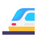Light Rail Flat icon