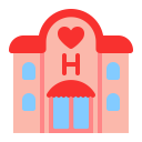Love Hotel Flat icon