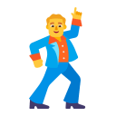 Man Dancing Flat Default icon
