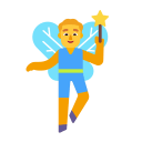 Man Fairy Flat Default icon