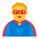 Man Superhero Flat Default icon