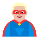 Man Superhero Flat Medium Light icon