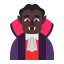 Man-Vampire-Flat-Dark icon