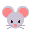 Mouse Face Flat icon