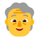 Older-Person-Flat-Default icon