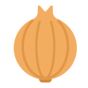Onion Flat icon