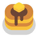 Pancakes Flat icon