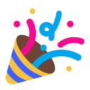 Party Popper Flat icon