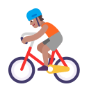 Person Biking Flat Medium icon