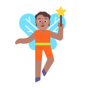 Person Fairy Flat Medium icon