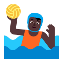 Person-Playing-Water-Polo-Flat-Dark icon