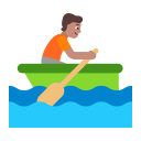 Person-Rowing-Boat-Flat-Medium icon