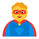 Person Superhero Flat Default icon