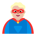 Person Superhero Flat Medium Light icon