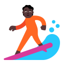 Person-Surfing-Flat-Dark icon