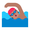 Person Swimming Flat Medium icon