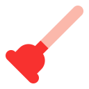 Plunger Flat icon