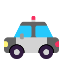 Police-Car-Flat icon