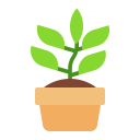 Potted Plant Flat icon