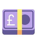 Pound Banknote Flat icon
