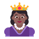 Princess Flat Medium Dark icon