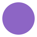 Purple Circle Flat icon