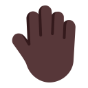 Raised-Back-Of-Hand-Flat-Dark icon