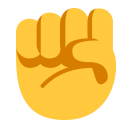 Raised-Fist-Flat-Default icon