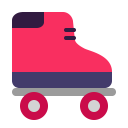 Roller Skate Flat icon