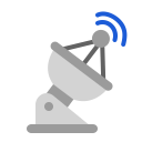 Satellite Antenna Flat icon