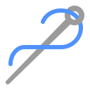 Sewing-Needle-Flat icon