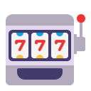 Slot Machine Flat icon