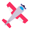 Small Airplane Flat icon