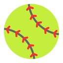 Softball Flat icon