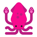 Squid Flat icon