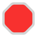 Stop-Sign-Flat icon