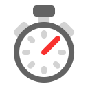 Stopwatch Flat icon