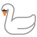 Swan Flat icon