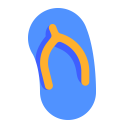 Thong Sandal Flat icon