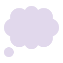 Thought-Balloon-Flat icon