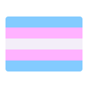 Transgender-Flag-Flat icon