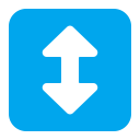 Up-Down-Arrow-Flat icon