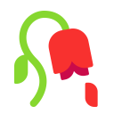Wilted Flower Flat icon