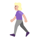 Woman-Walking-Flat-Medium-Light icon