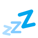 Zzz Flat icon