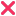 Cross Mark Flat icon