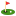 Flag In Hole Flat icon